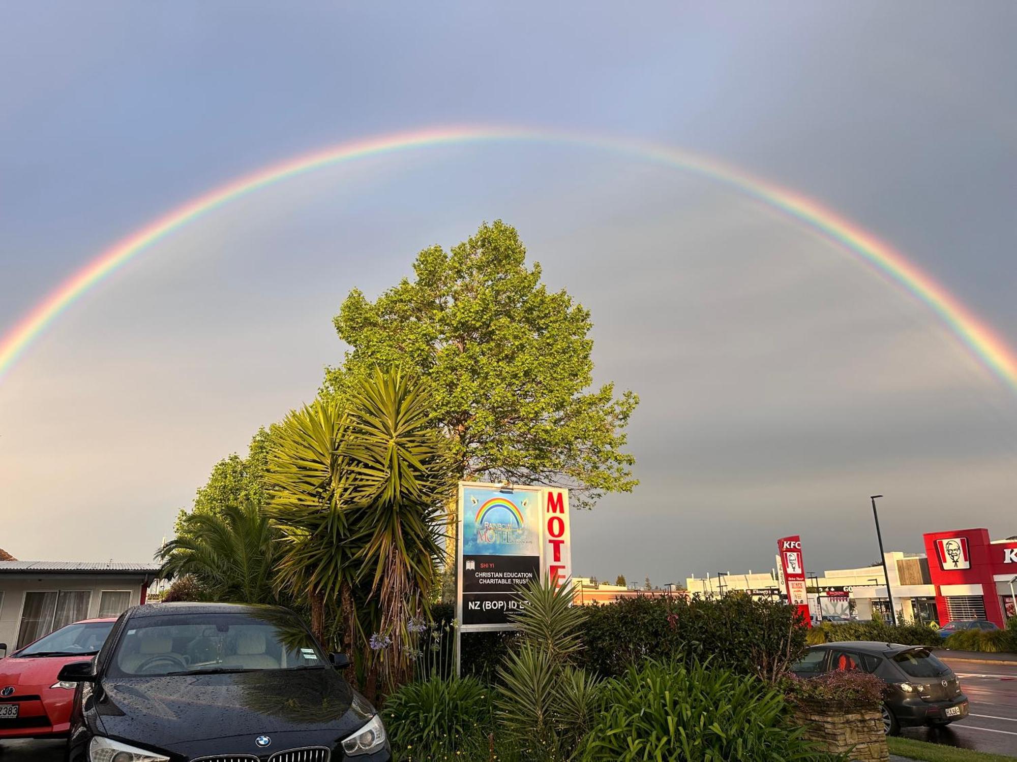 Rainbow Motel & Guest House Tauranga Esterno foto